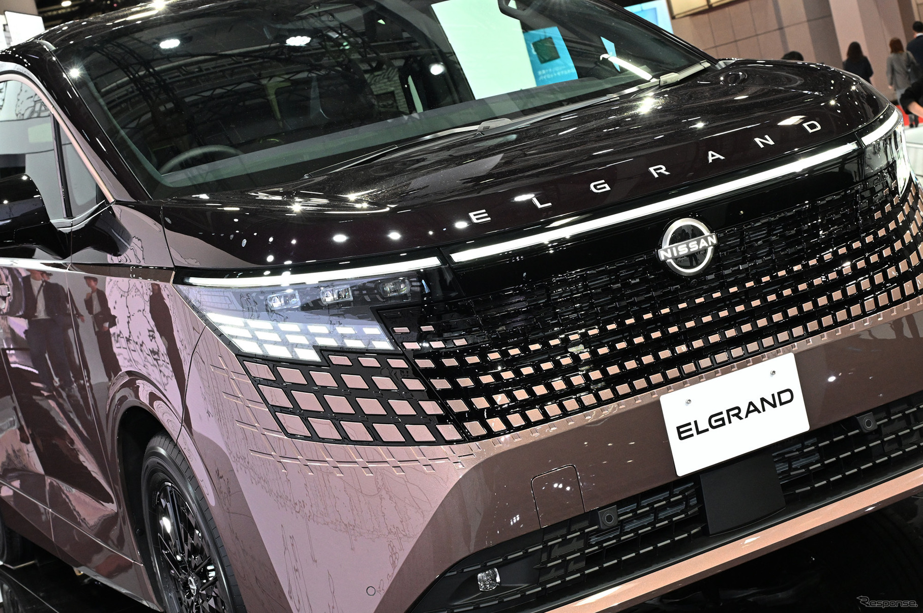 日産自動車がジャパンモビリティショー2025で発表した新型エルグランド」