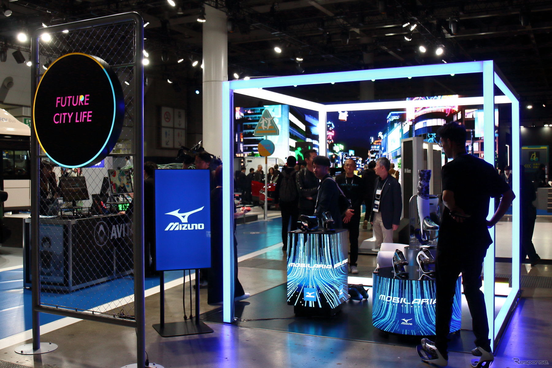 ミズノの展示