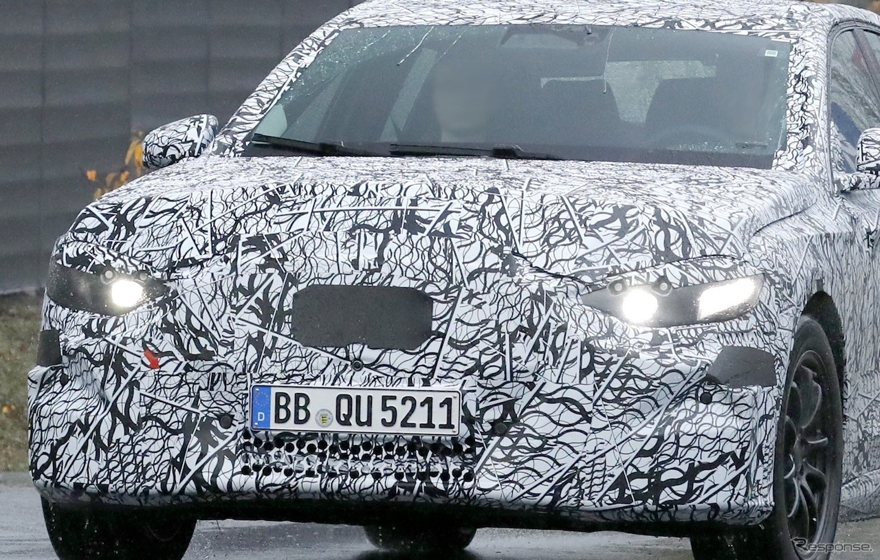 メルセデスベンツ EクラスEQ 市販型のプロトタイプ