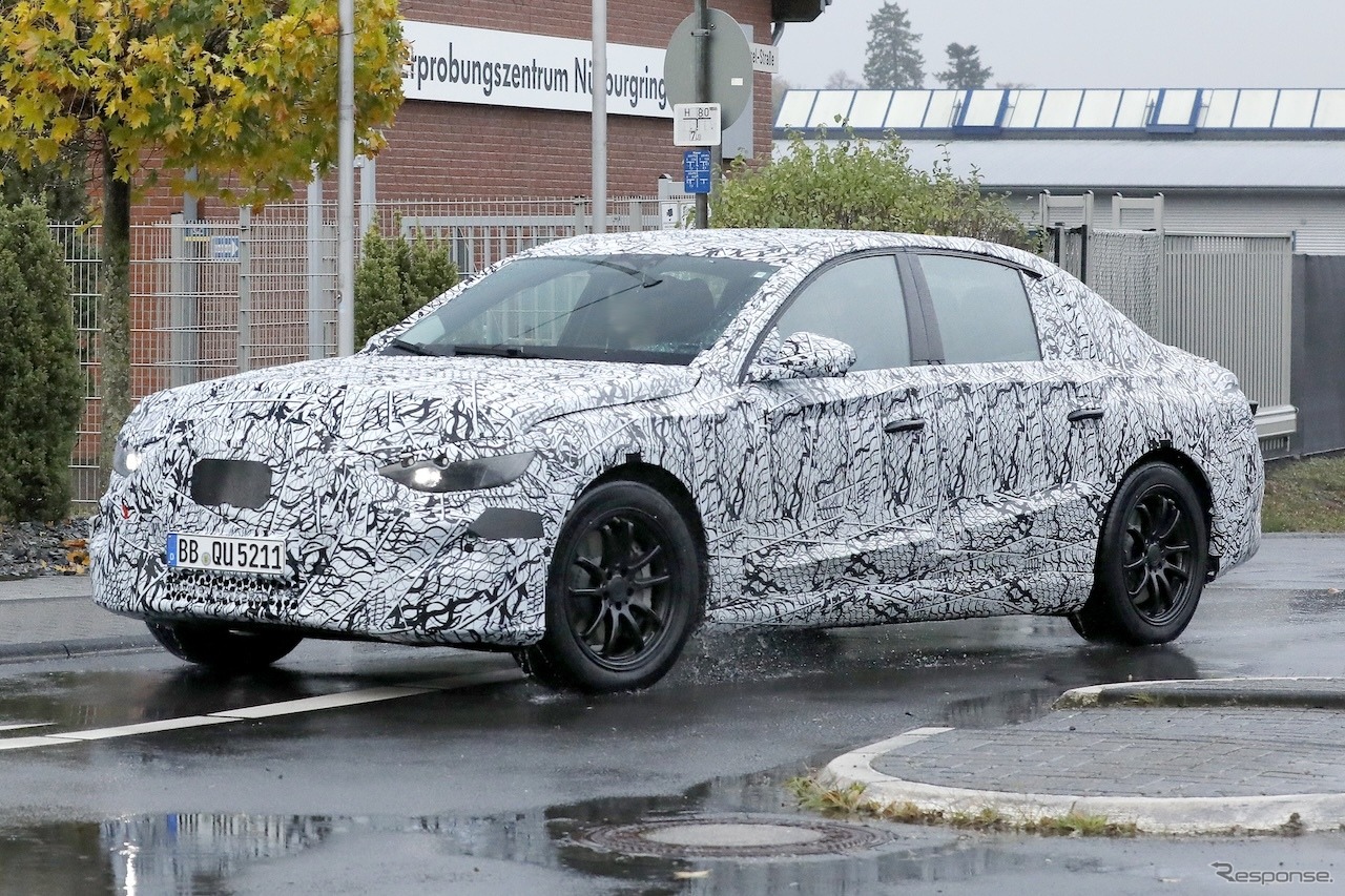 メルセデスベンツ EクラスEQ 市販型のプロトタイプ