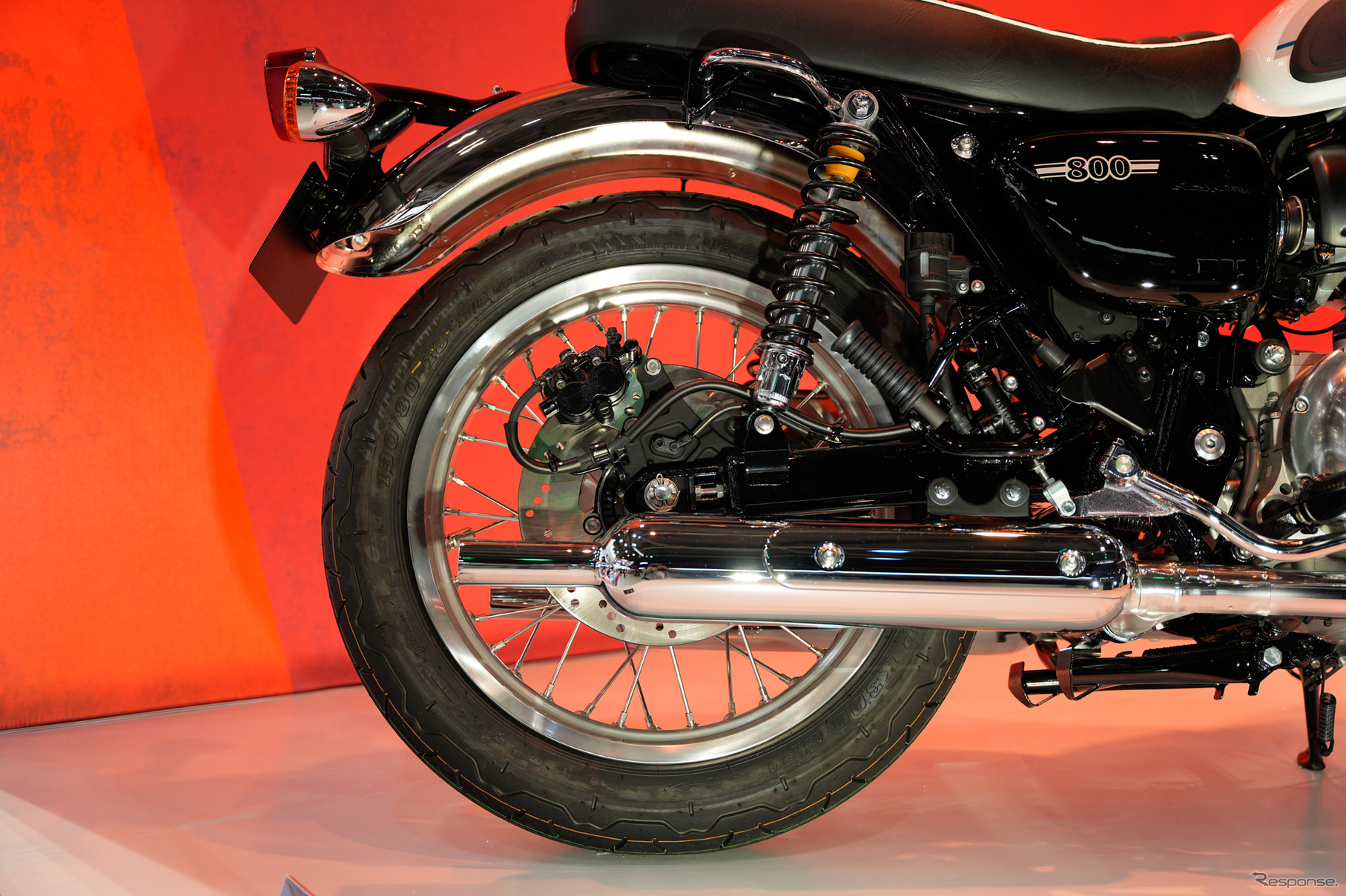 カワサキ「W」ブランド60周年記念展示の『W800』（ジャパンモビリティショー2025）