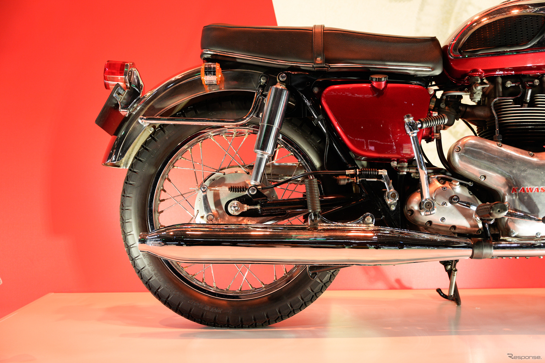 カワサキ「W」ブランド60周年記念展示の『650-W1』（ジャパンモビリティショー2025）