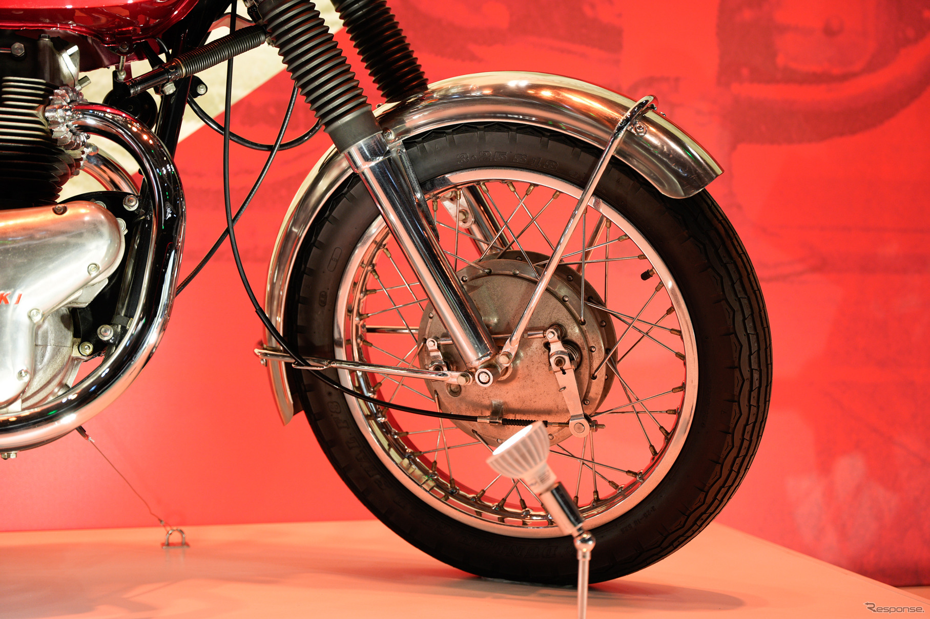 カワサキ「W」ブランド60周年記念展示の『650-W1』（ジャパンモビリティショー2025）