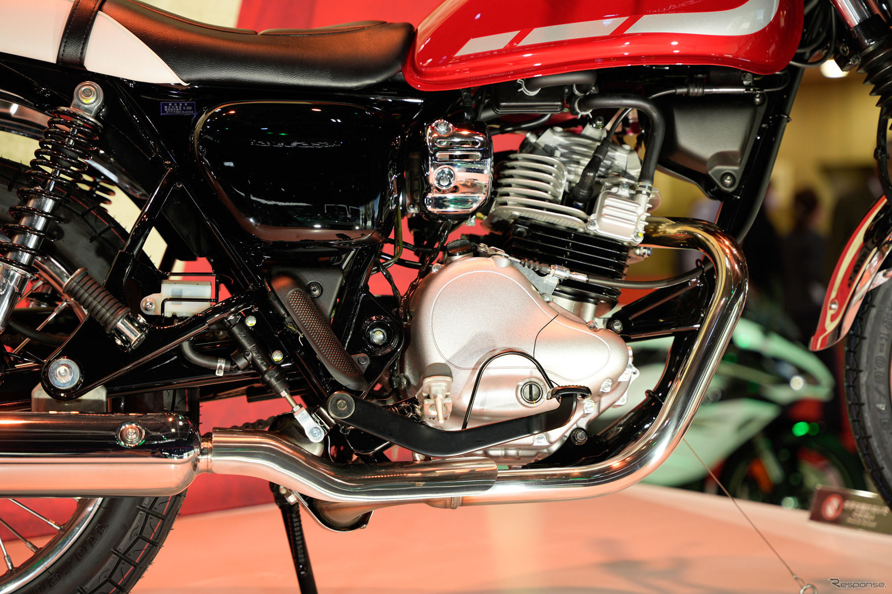 カワサキ「W」ブランド60周年記念展示の『W230』（ジャパンモビリティショー2025）