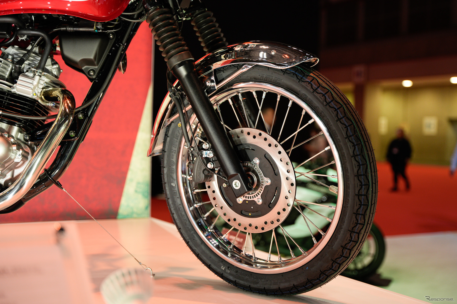 カワサキ「W」ブランド60周年記念展示の『W230』（ジャパンモビリティショー2025）