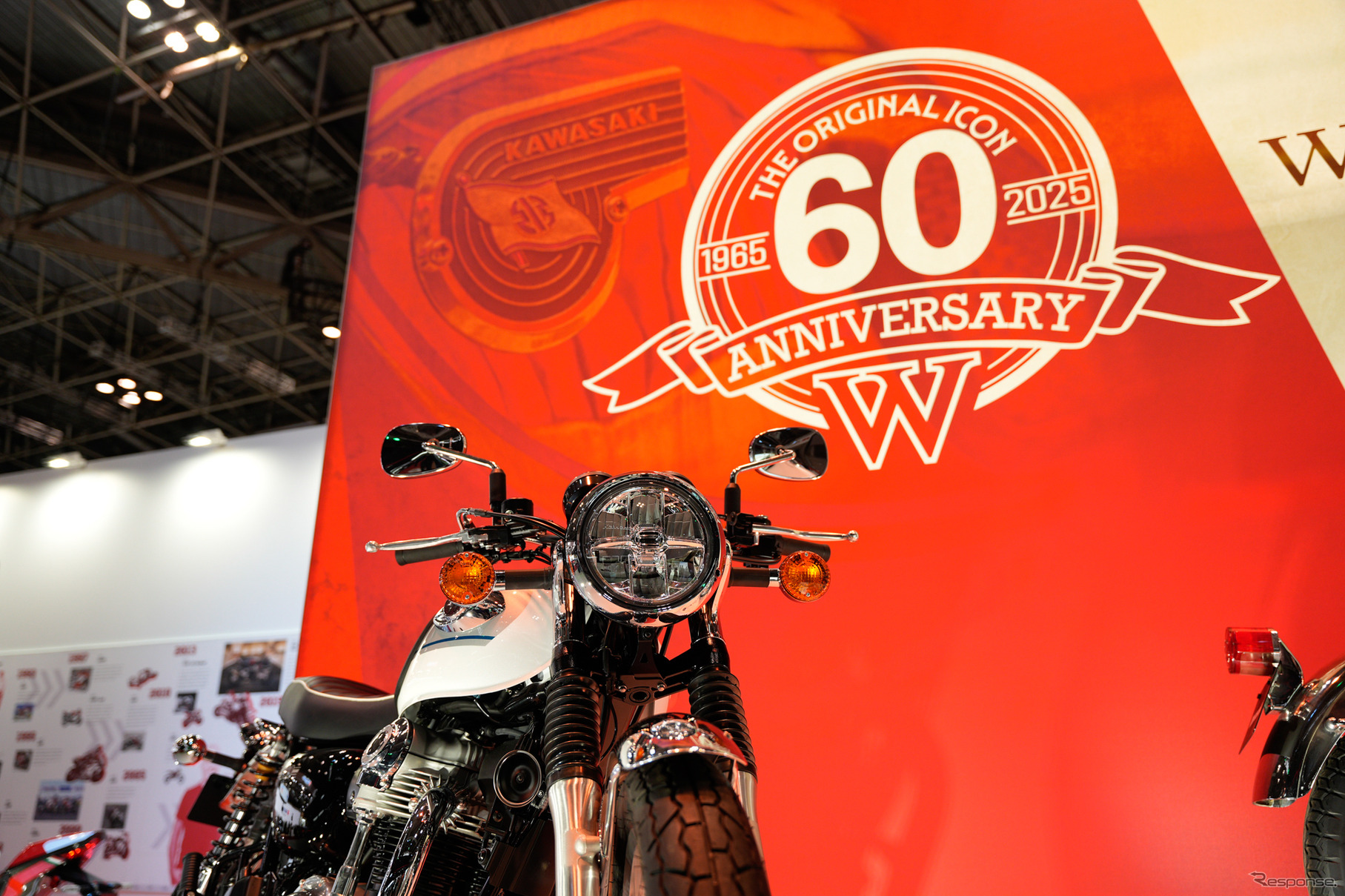 カワサキ「W」ブランド60周年記念展示（ジャパンモビリティショー2025）