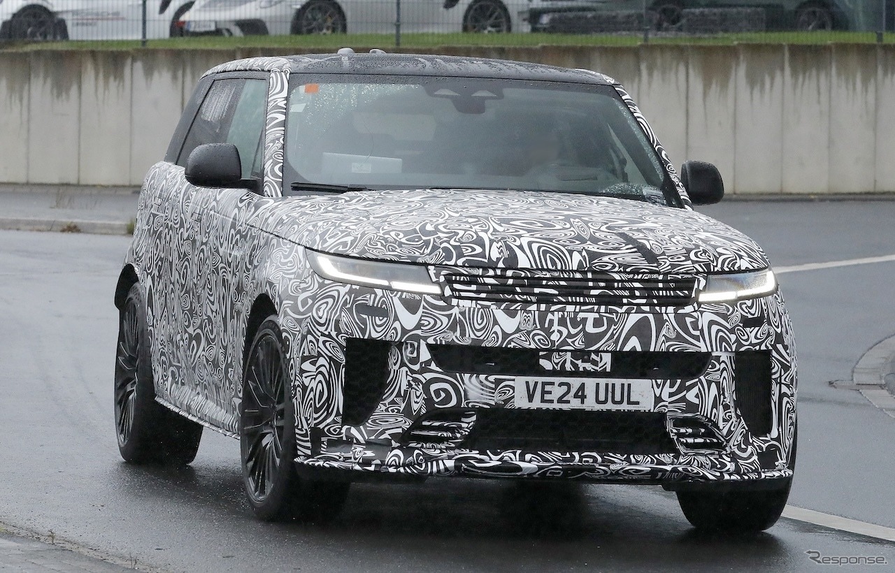 レンジローバー・スポーツSV 改良新型のプロトタイプ