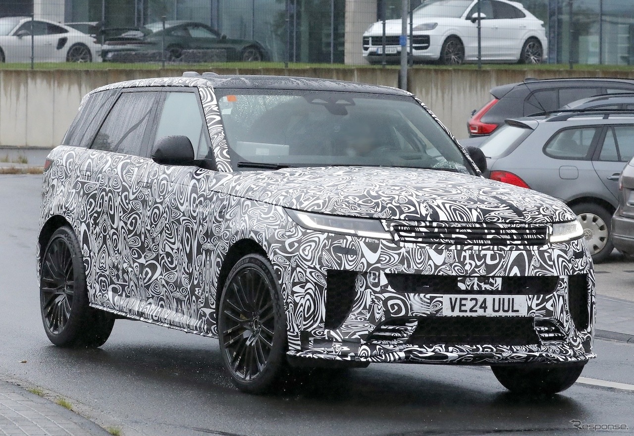 レンジローバー・スポーツSV 改良新型のプロトタイプ