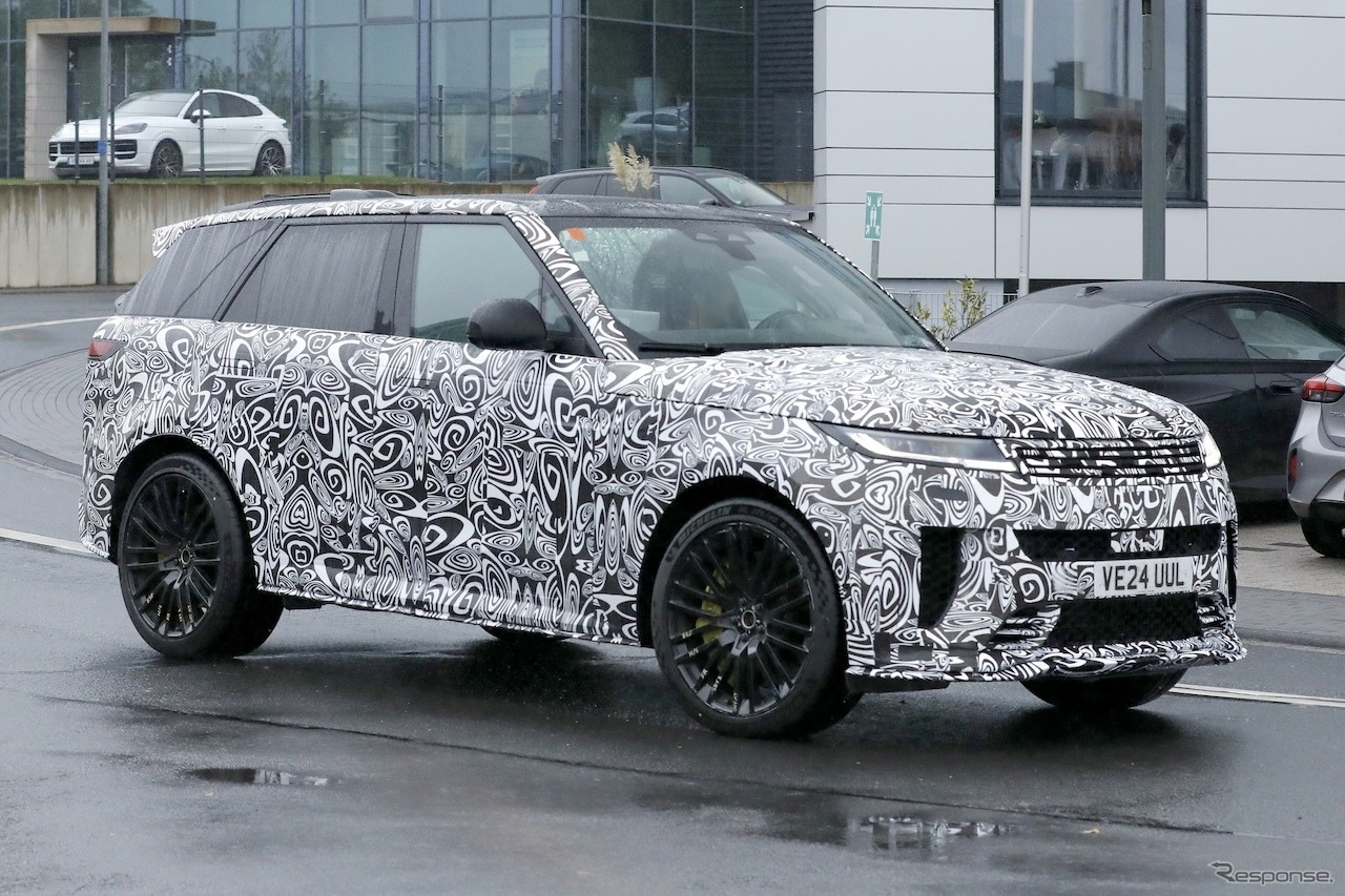 レンジローバー・スポーツSV 改良新型のプロトタイプ