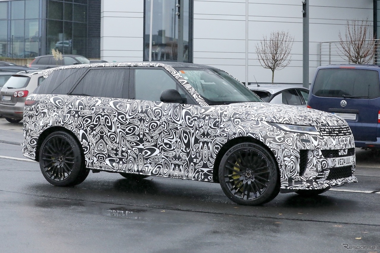 レンジローバー・スポーツSV 改良新型のプロトタイプ