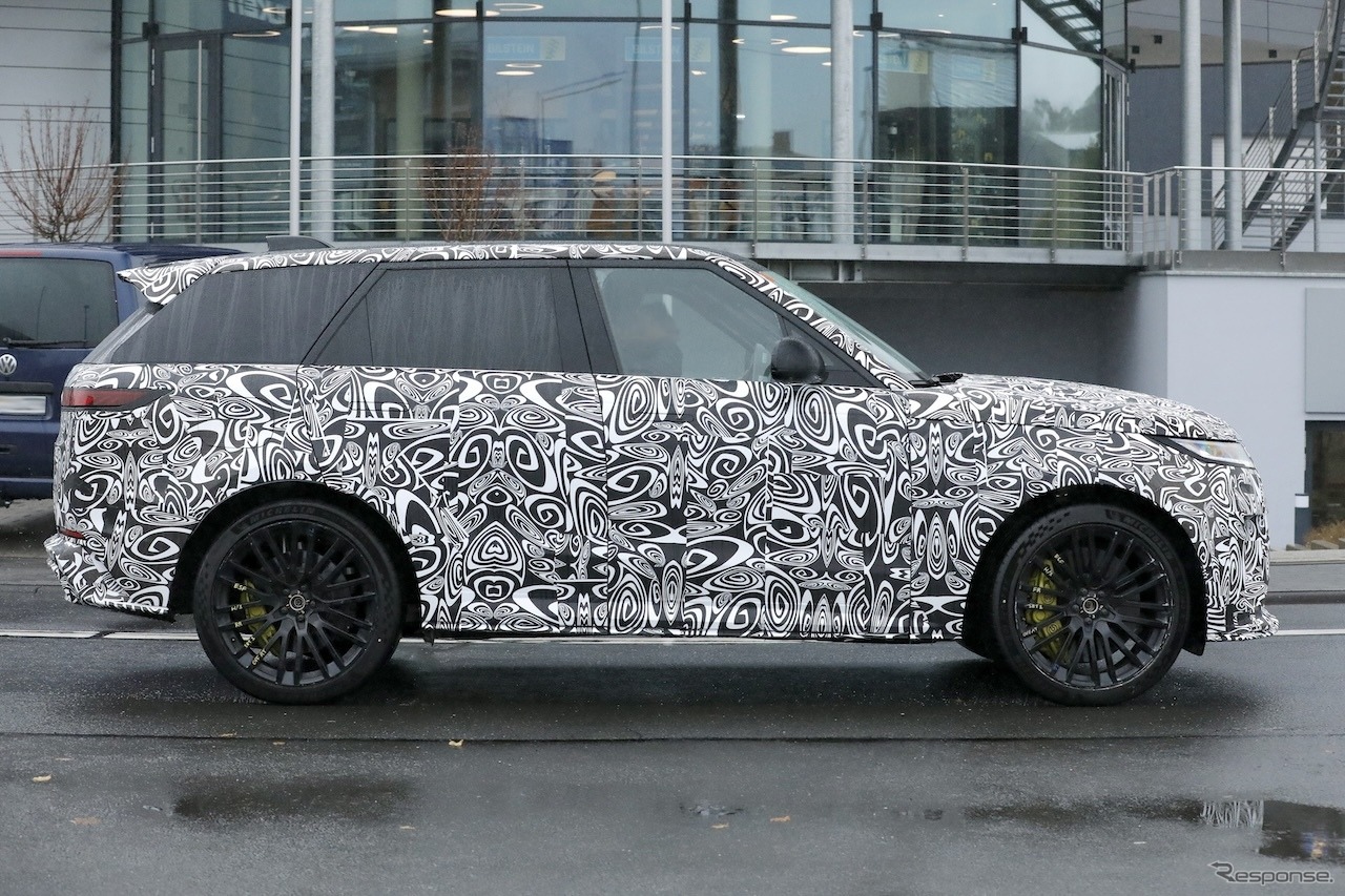 レンジローバー・スポーツSV 改良新型のプロトタイプ