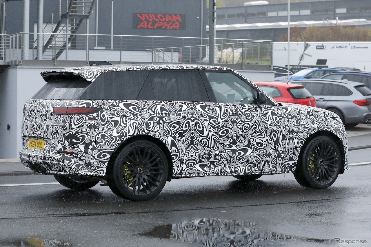 レンジローバー・スポーツSV 改良新型のプロトタイプ