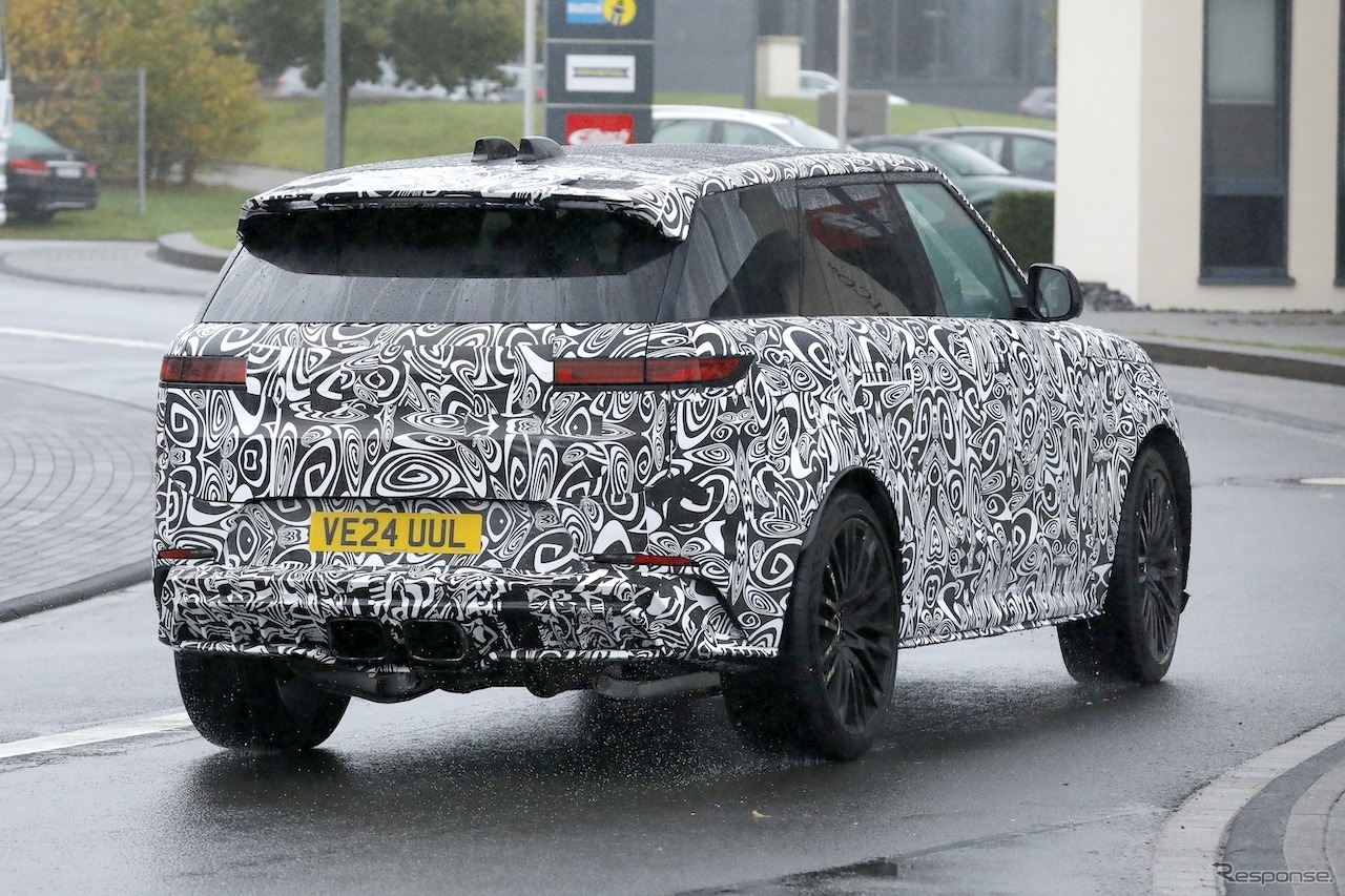 レンジローバー・スポーツSV 改良新型のプロトタイプ