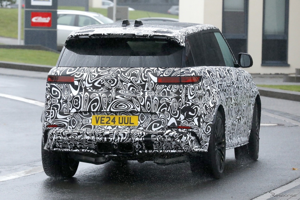 レンジローバー・スポーツSV 改良新型のプロトタイプ