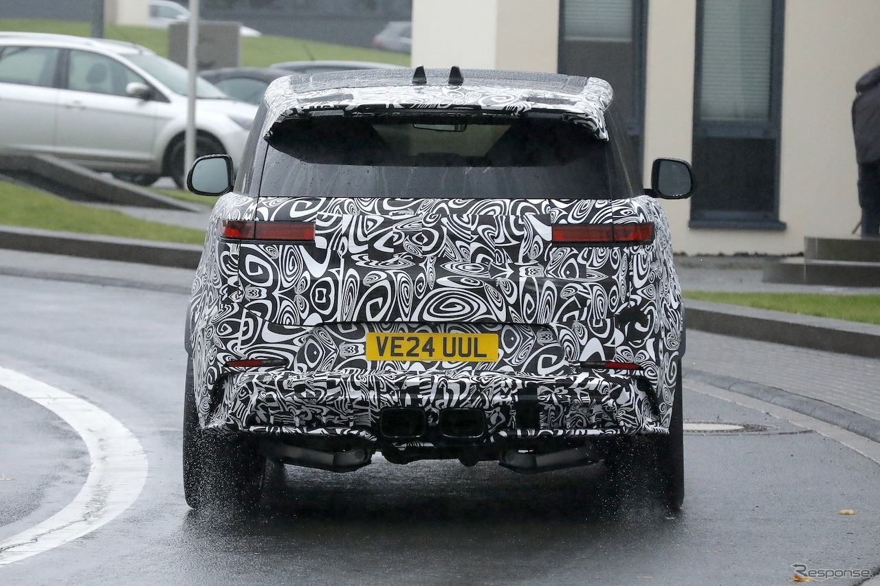 レンジローバー・スポーツSV 改良新型のプロトタイプ