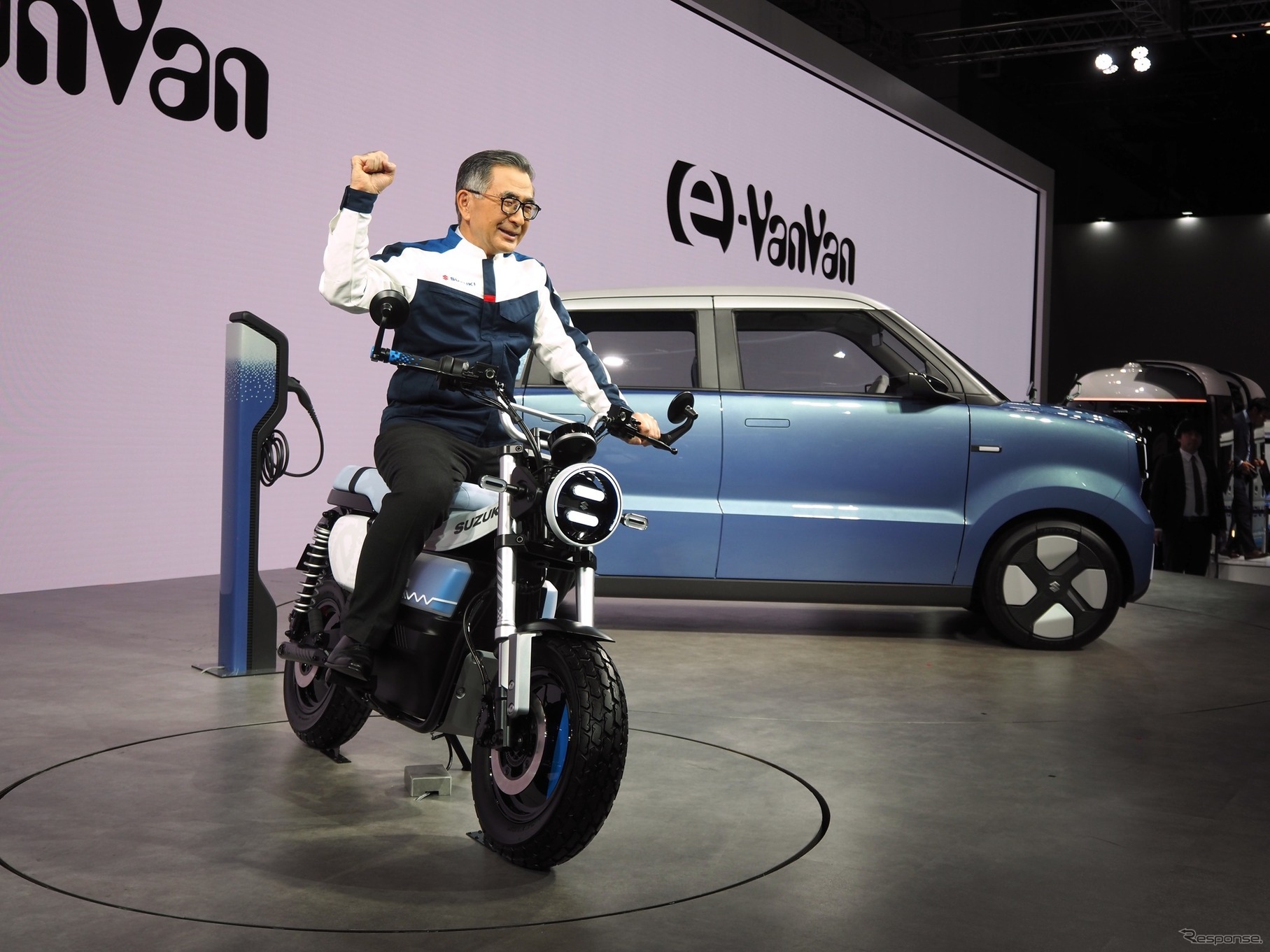 スズキの鈴木社長（ジャパンモビリティショー2025）