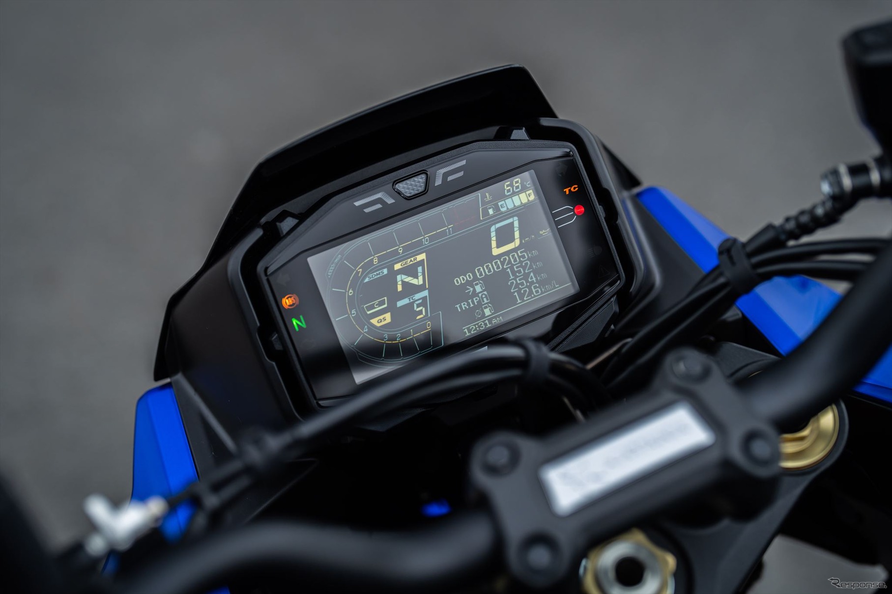 スズキ カタナ（パールビガーブルー）