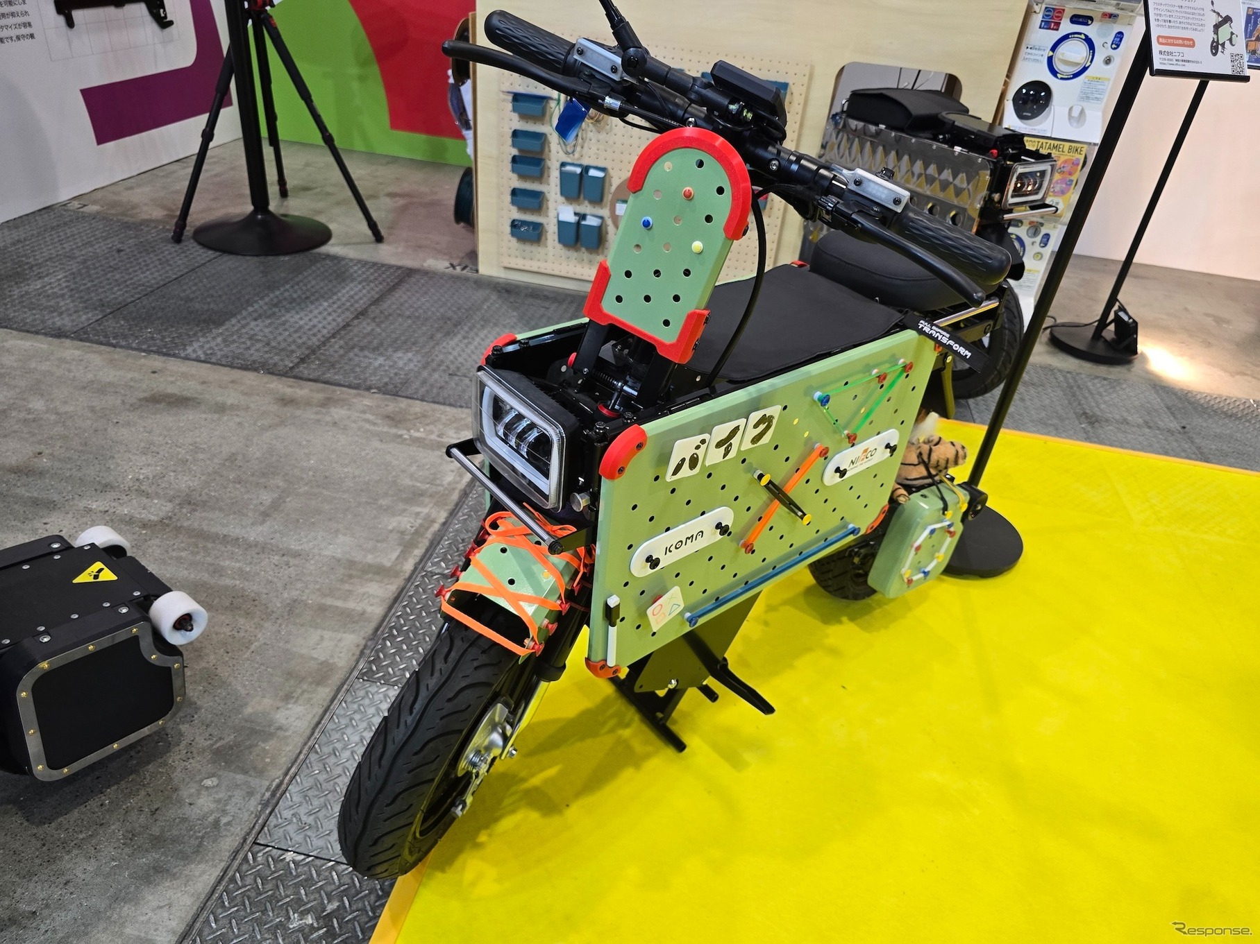 ジャパンモビリティーショー2025 ICOMAブース展示