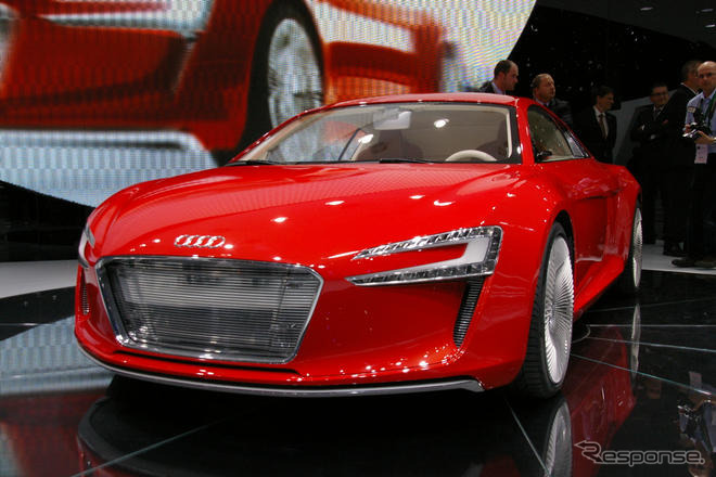 【フランクフルトモーターショー09】アウディ R8 EV…459kgmのメガトルク