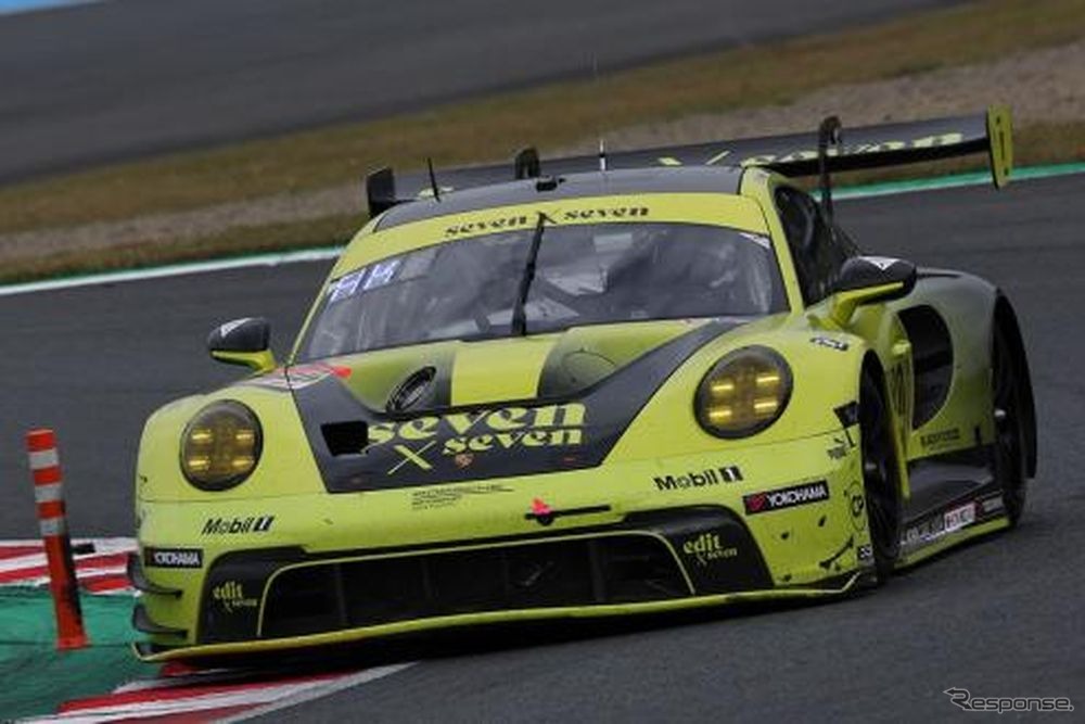 3位の「seven × seven PORSCHE GT3R」