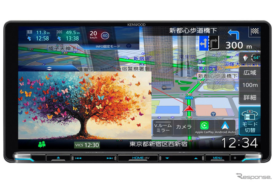 ケンウッド・彩速ナビ MDV-M912L