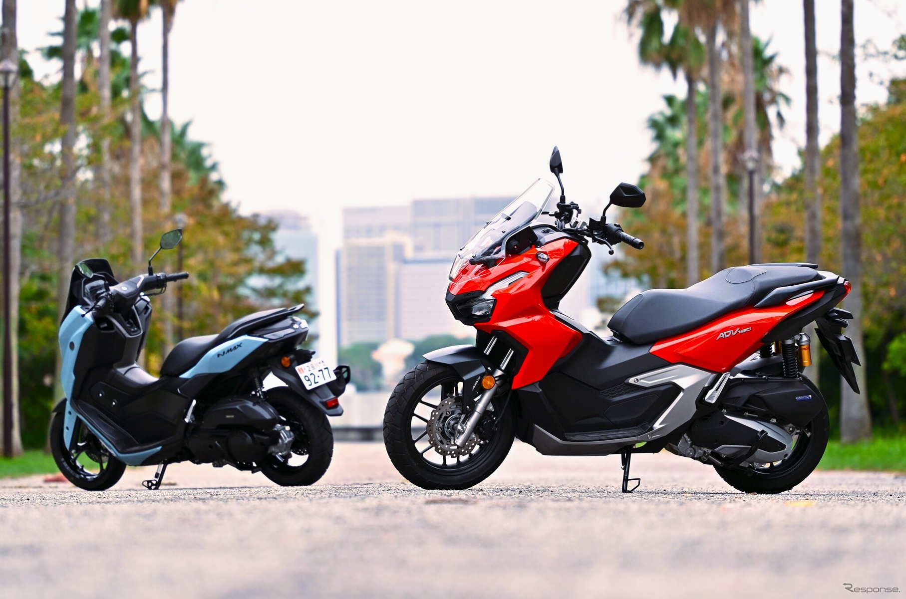 ヤマハ NMAX155 & ホンダADV160