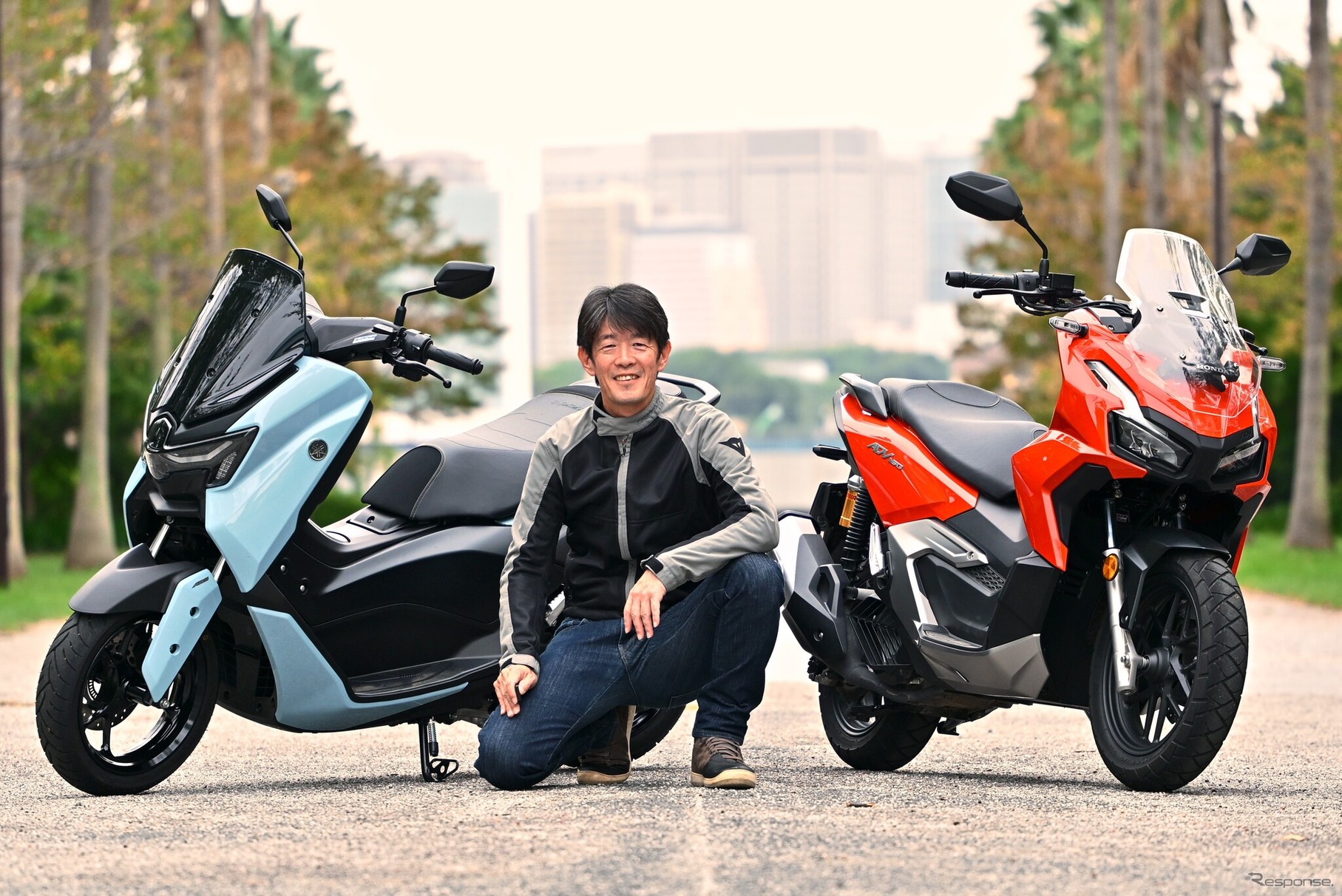 伊丹孝裕氏とヤマハ NMAX155 & ホンダADV160