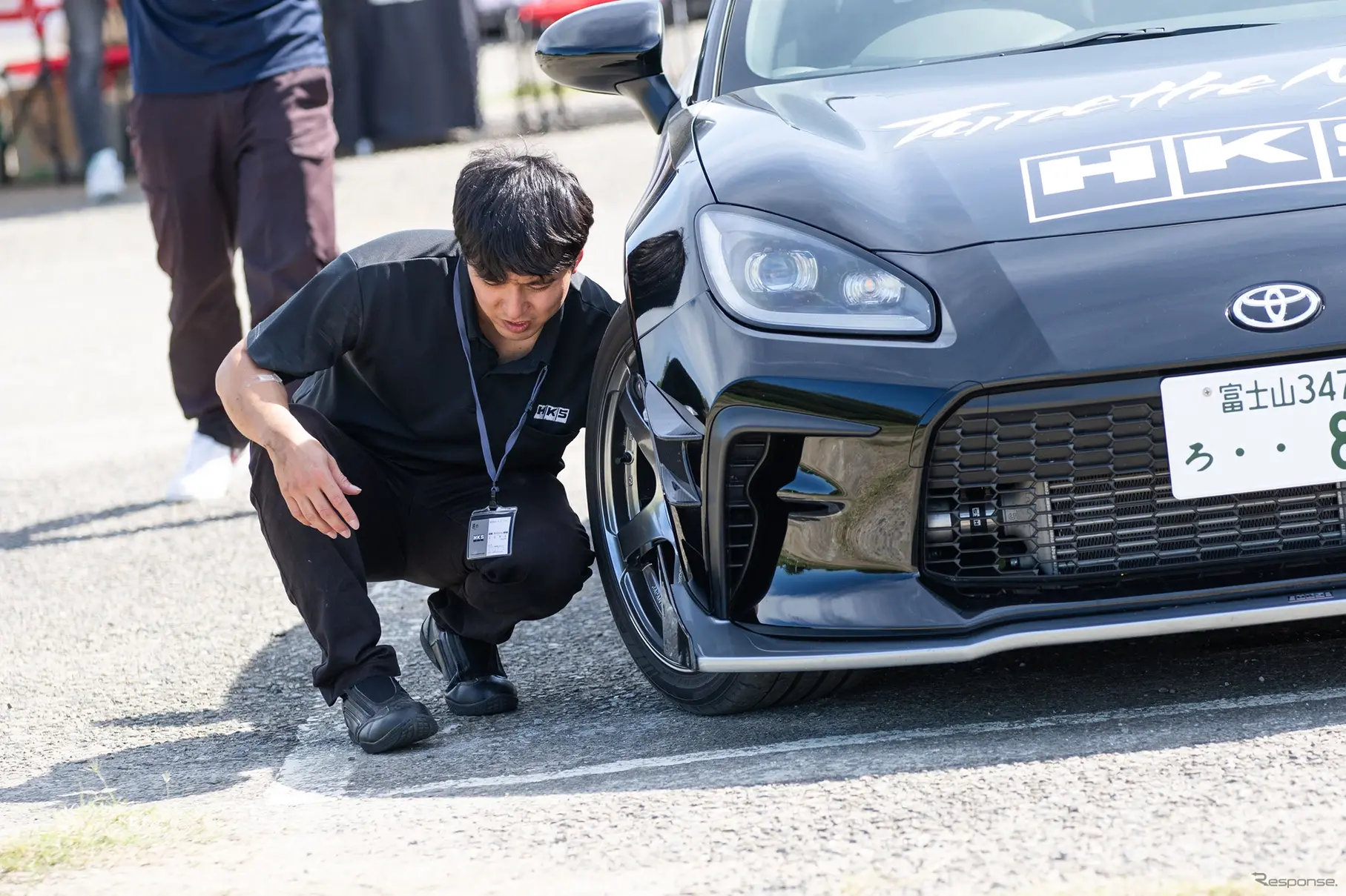 基準となる標準減衰力から締め、緩めと差を体感できる貴重な機会