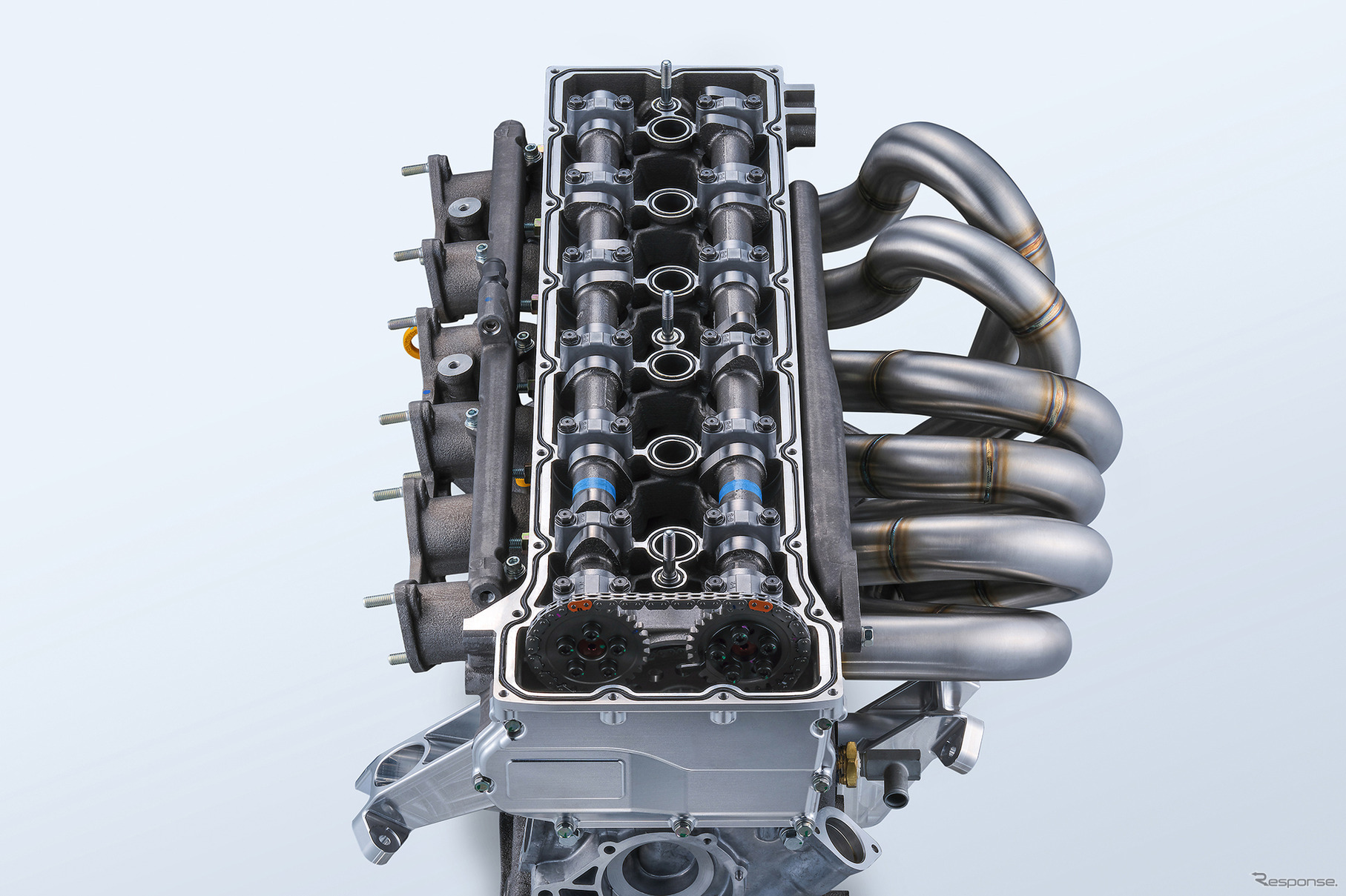 L型6気筒エンジン用DOHCシリンダーヘッド変換パーツキット 2026年モデル（NISMO試作仕様取り付け例）