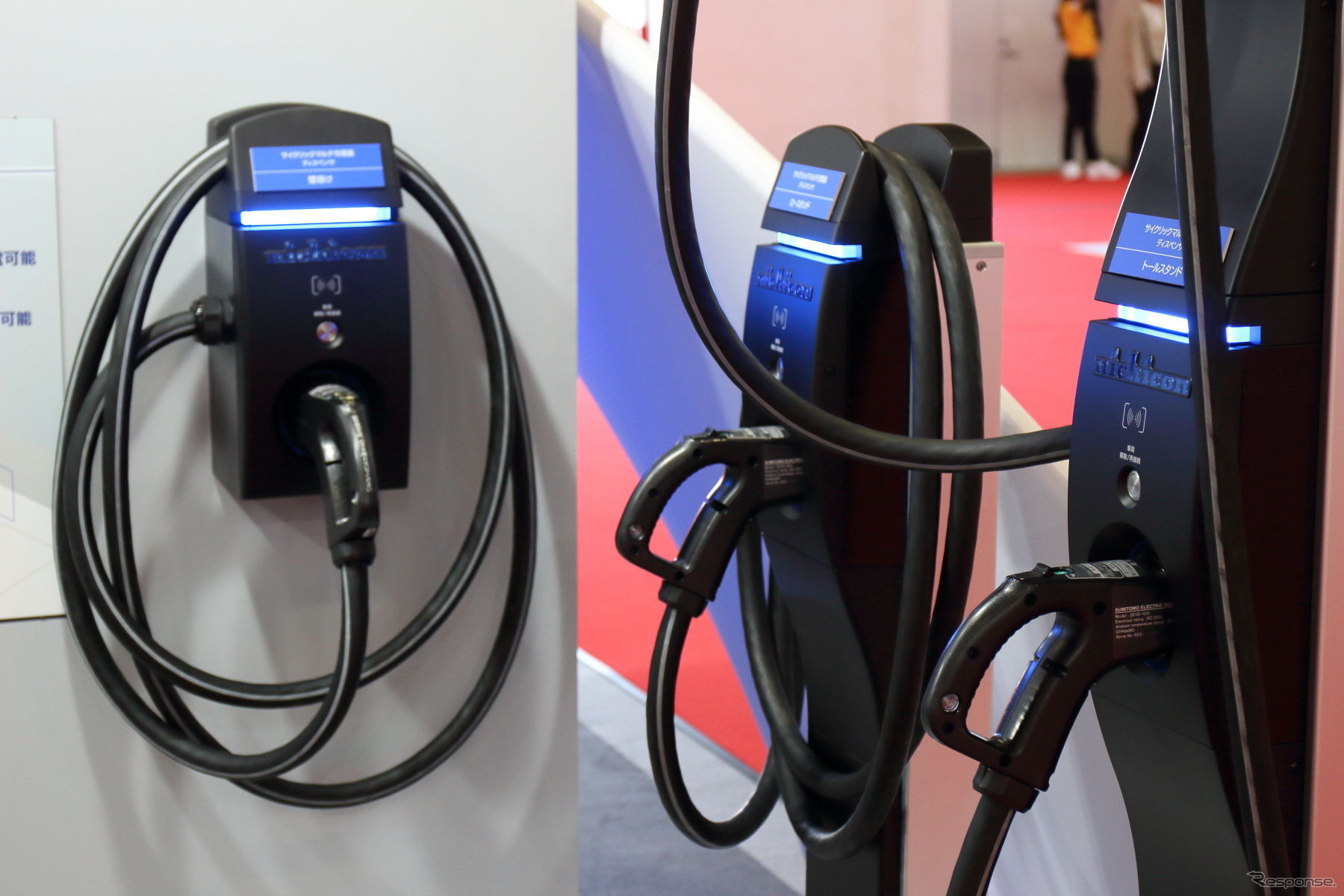 ニチコンのサイクリックマルチ充電器（ジャパンモビリティショー2025）