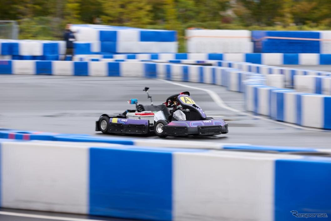 自動運転アタック中