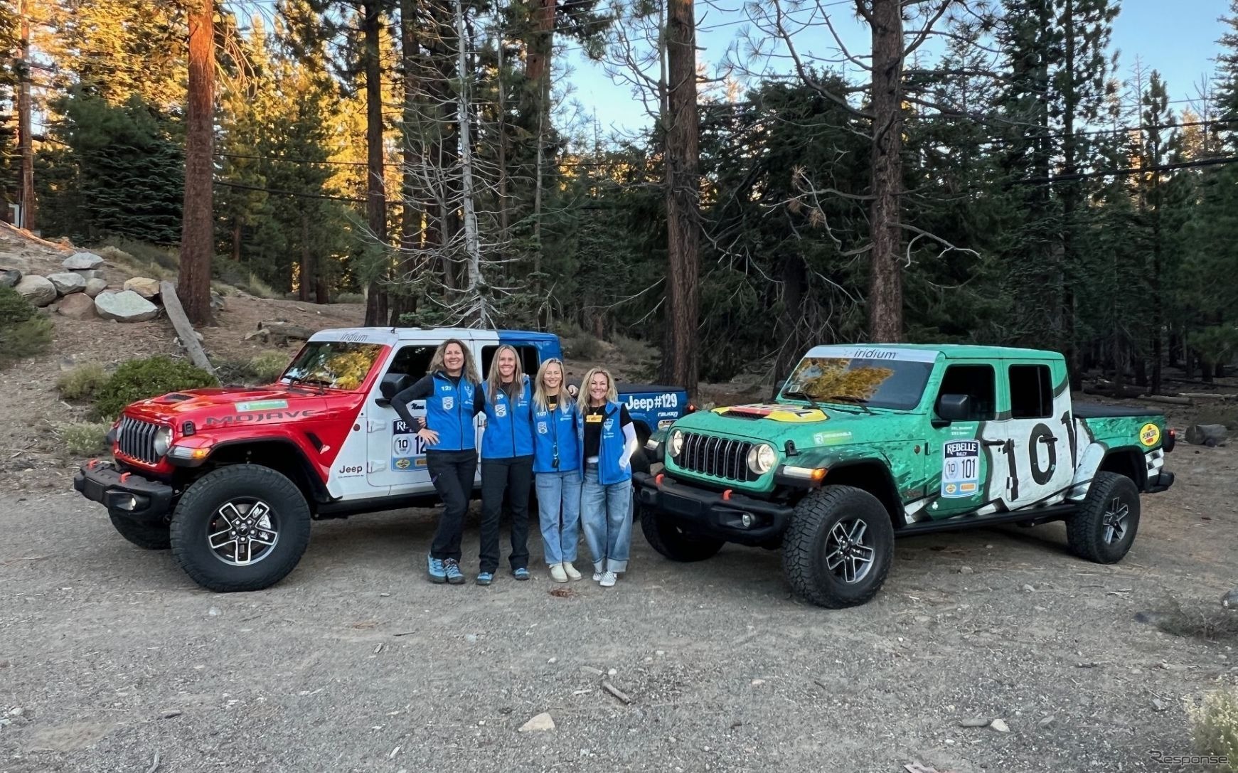ジープ・グラディエーターが女性だけで競う第10回リベル・ラリー(Rebelle Rally)で総合優勝