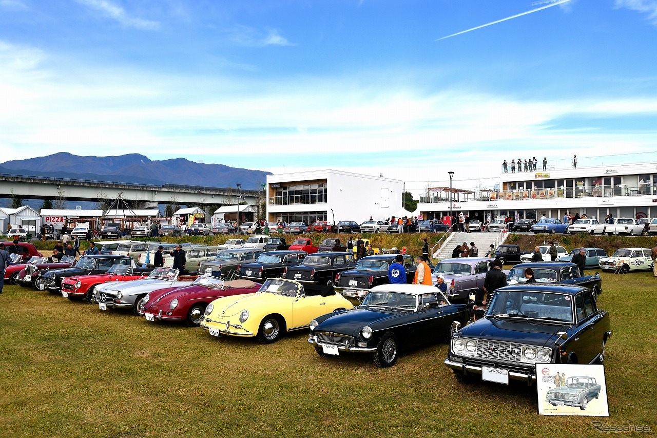 クラシックカーミーティング・イン山梨南アルプス