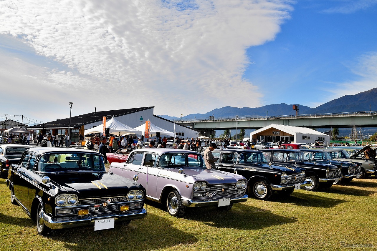 クラシックカーミーティング・イン山梨南アルプス