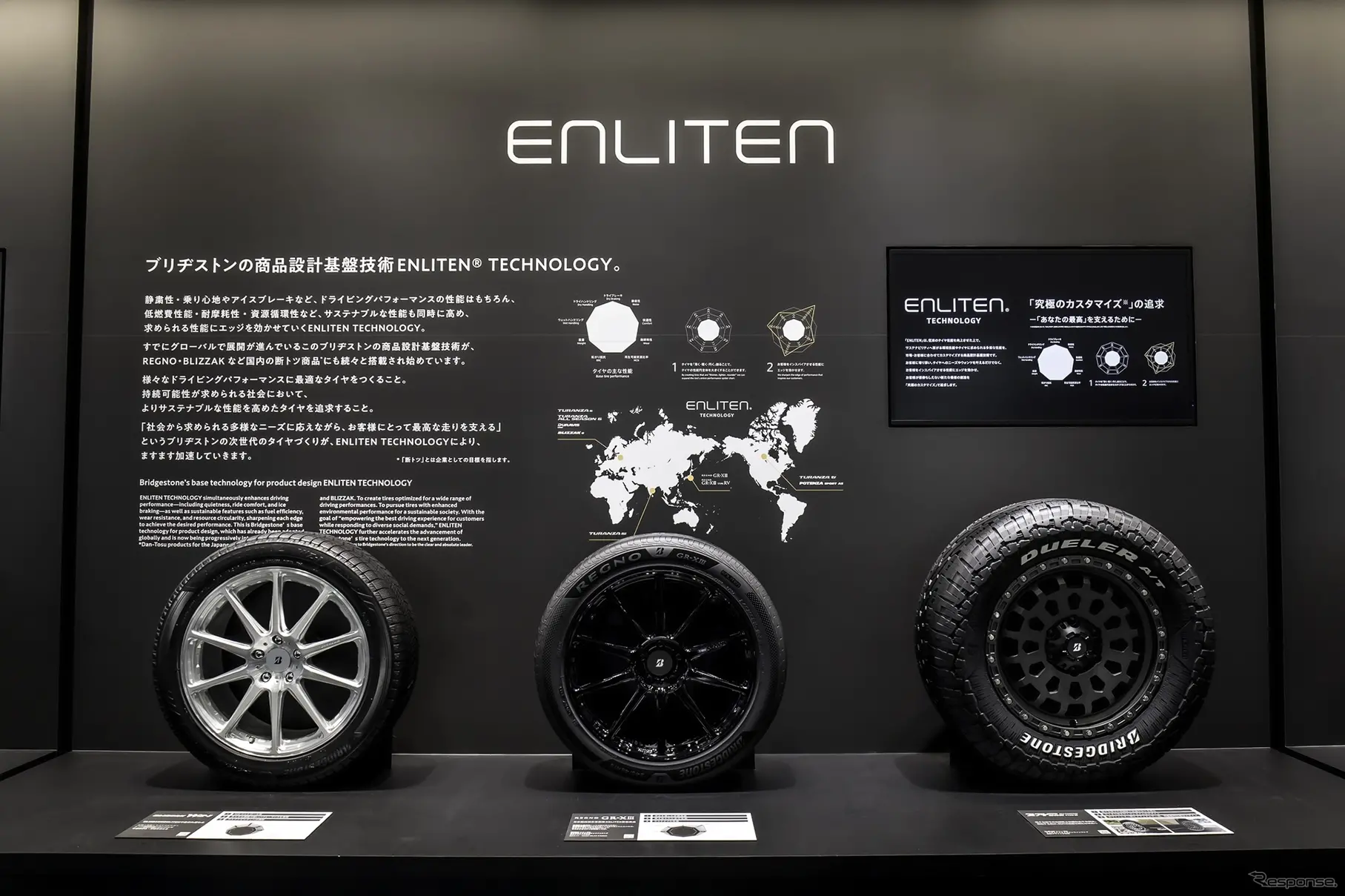 ブリヂストンブース…ジャパンモビリティーショー2025