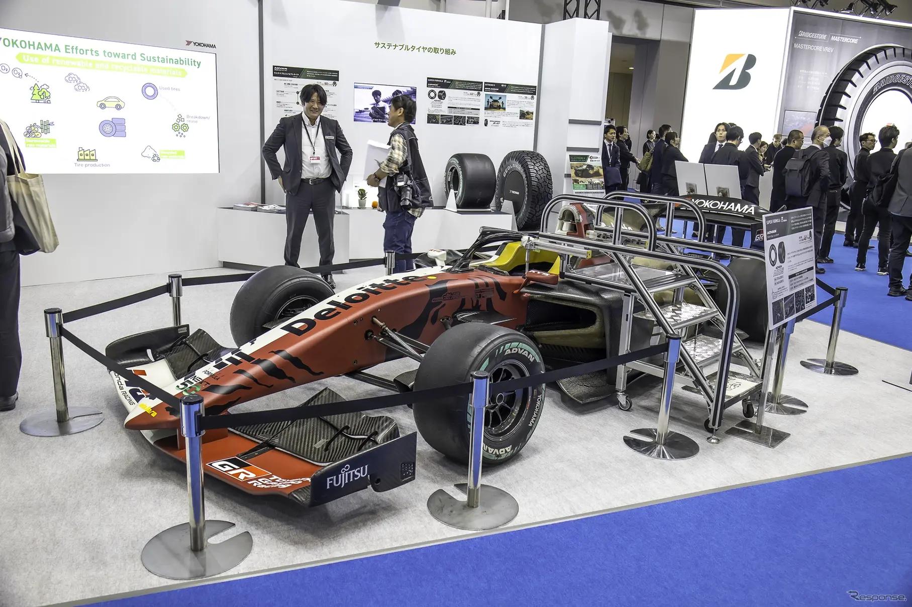 ヨコハマタイヤブース…ジャパンモビリティーショー2025