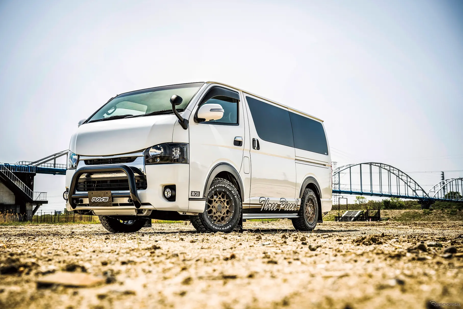 RAYS チームデイトナ M8×B Edition × トヨタ ハイエース