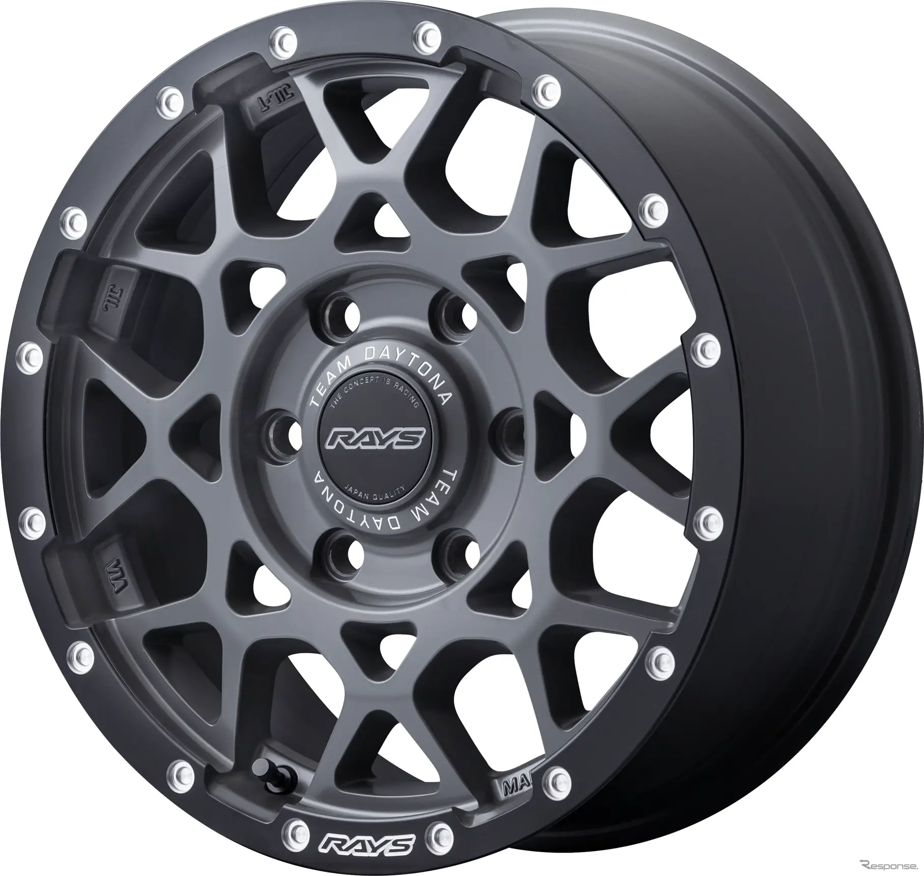 RAYS チームデイトナ M8×B Edition セミグロスアームズグレー/E-pro Coat