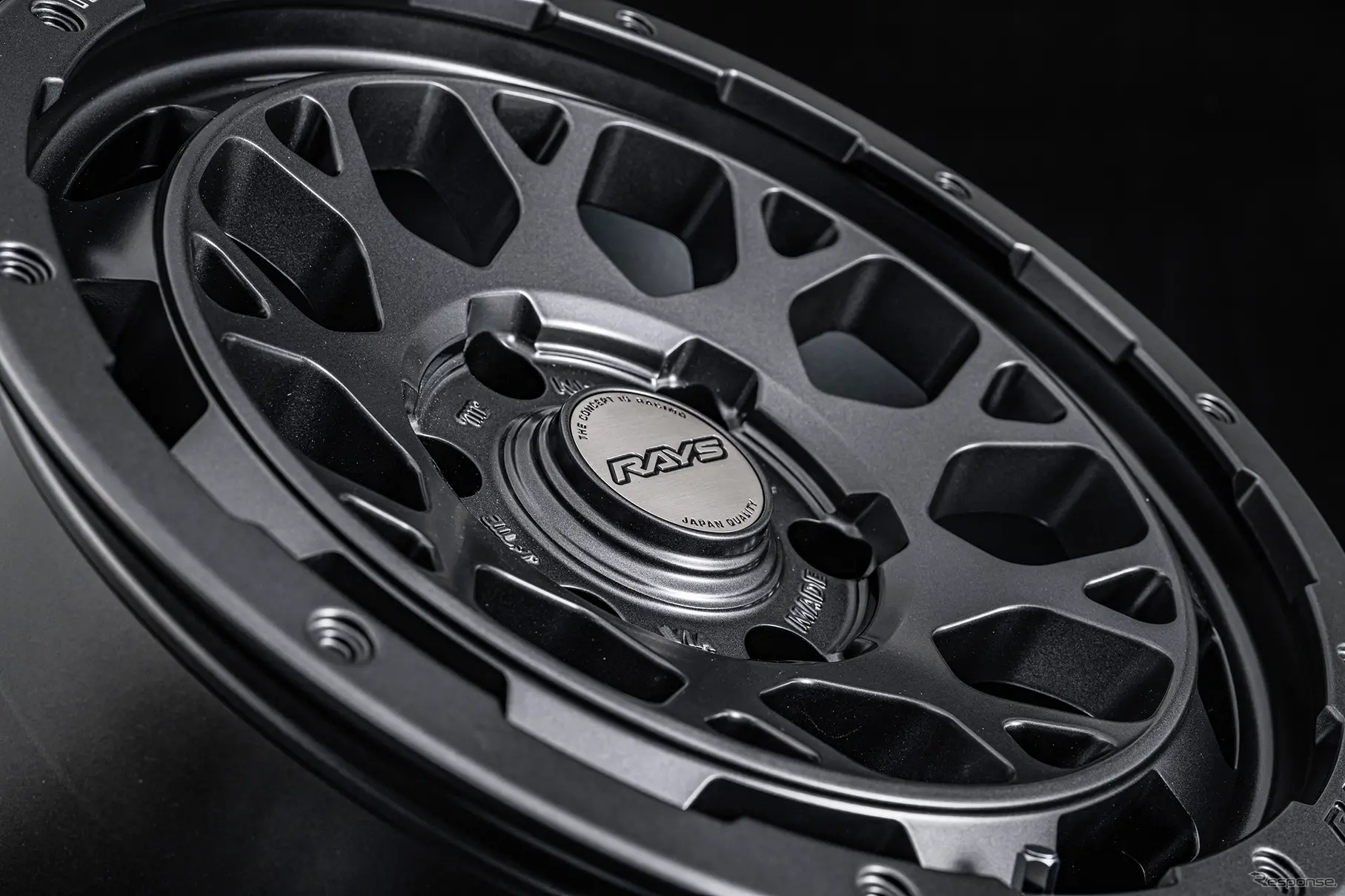 RAYS チームデイトナ M9+ SPEC-M セミグロススーパーダークガンメタ