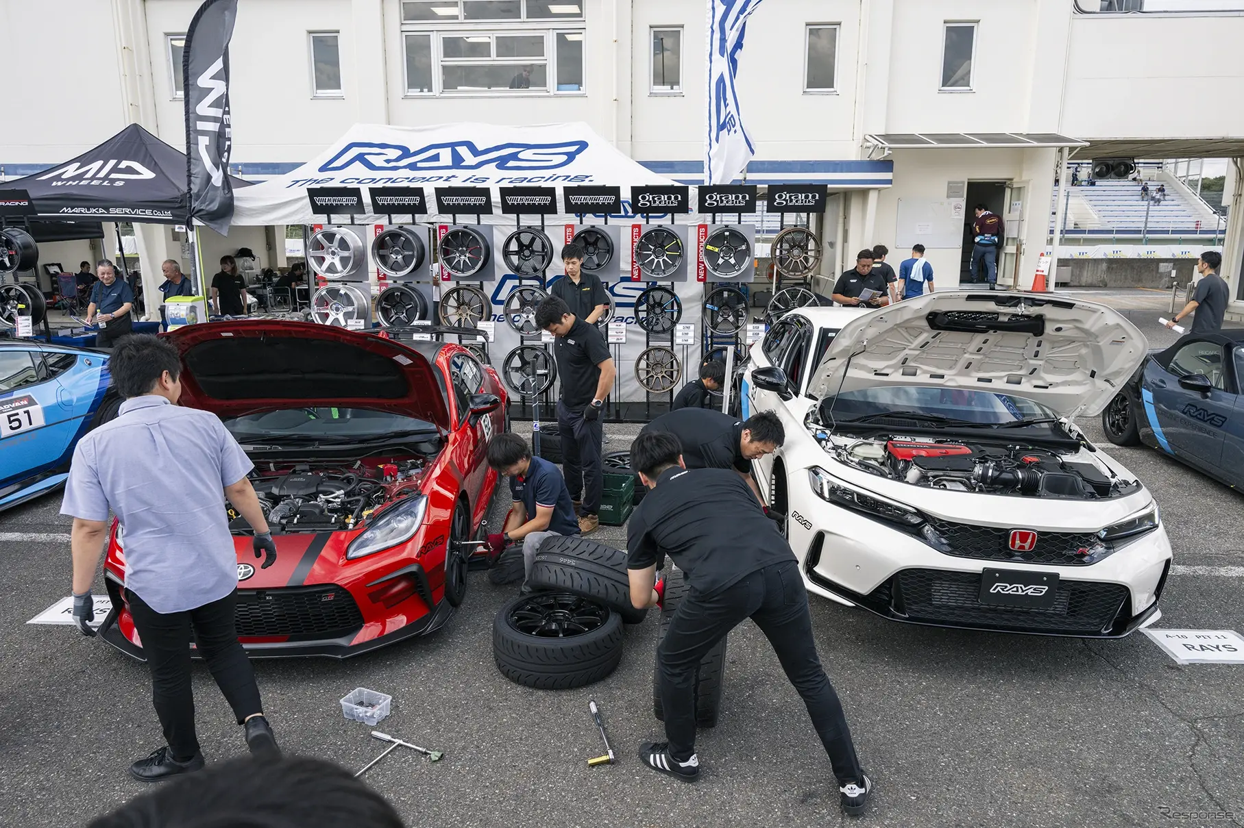 レイズ筑波サーキット同乗試乗…ハイパーミーティング2025筑波