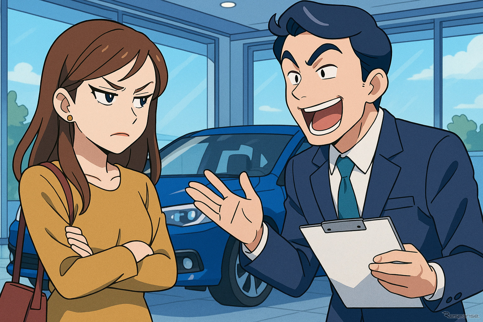 “買う気が失せた”接客1位は『強引な営業トーク（イメージ）