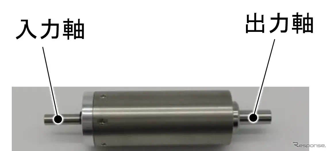 触覚伝達装置向け減速機となるバイラテラルギア