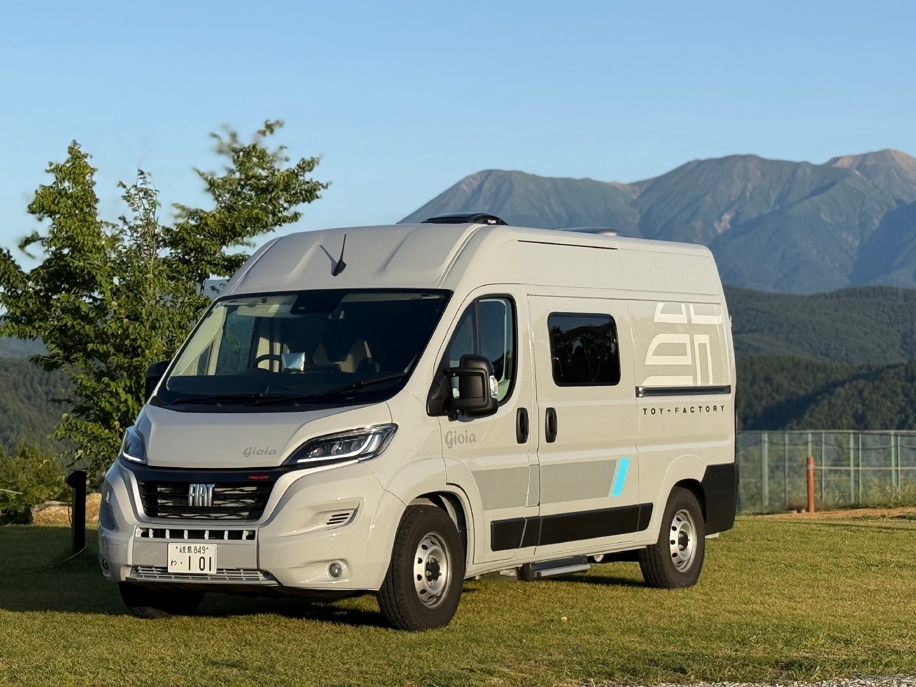 フィアット『デュカト』ベースの新型キャンピングカー「gioia」