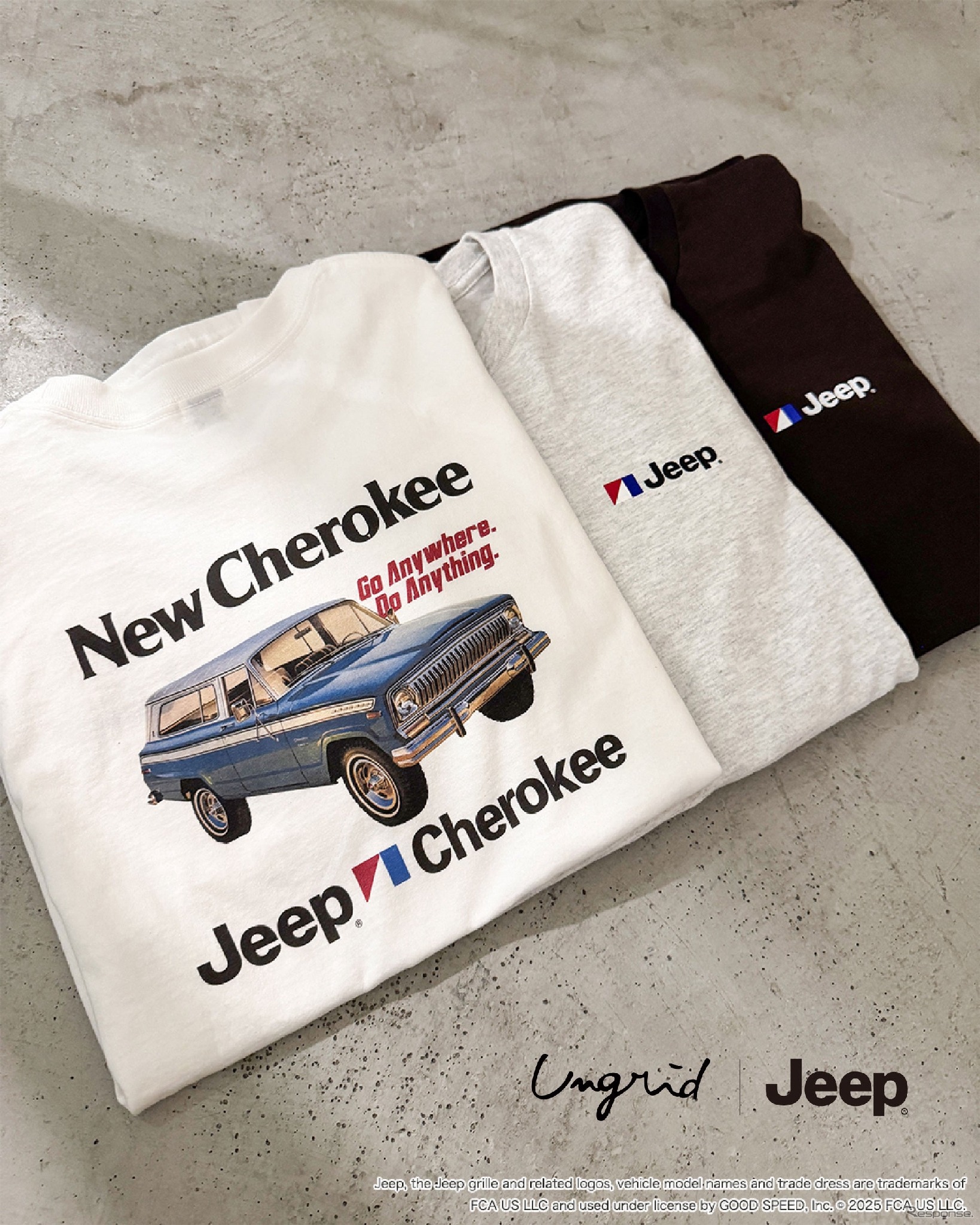 Jeep ロゴロングスリーブTee