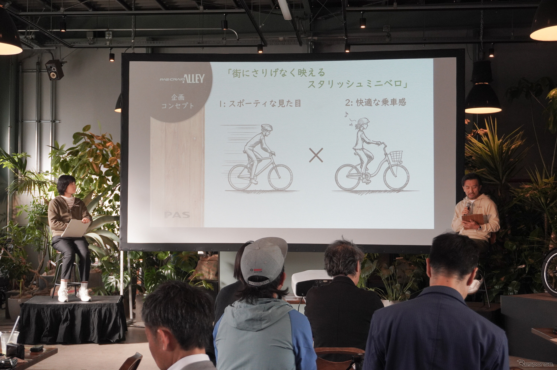 ヤマハ PAS CRAIG ALLEYの企画コンセプト