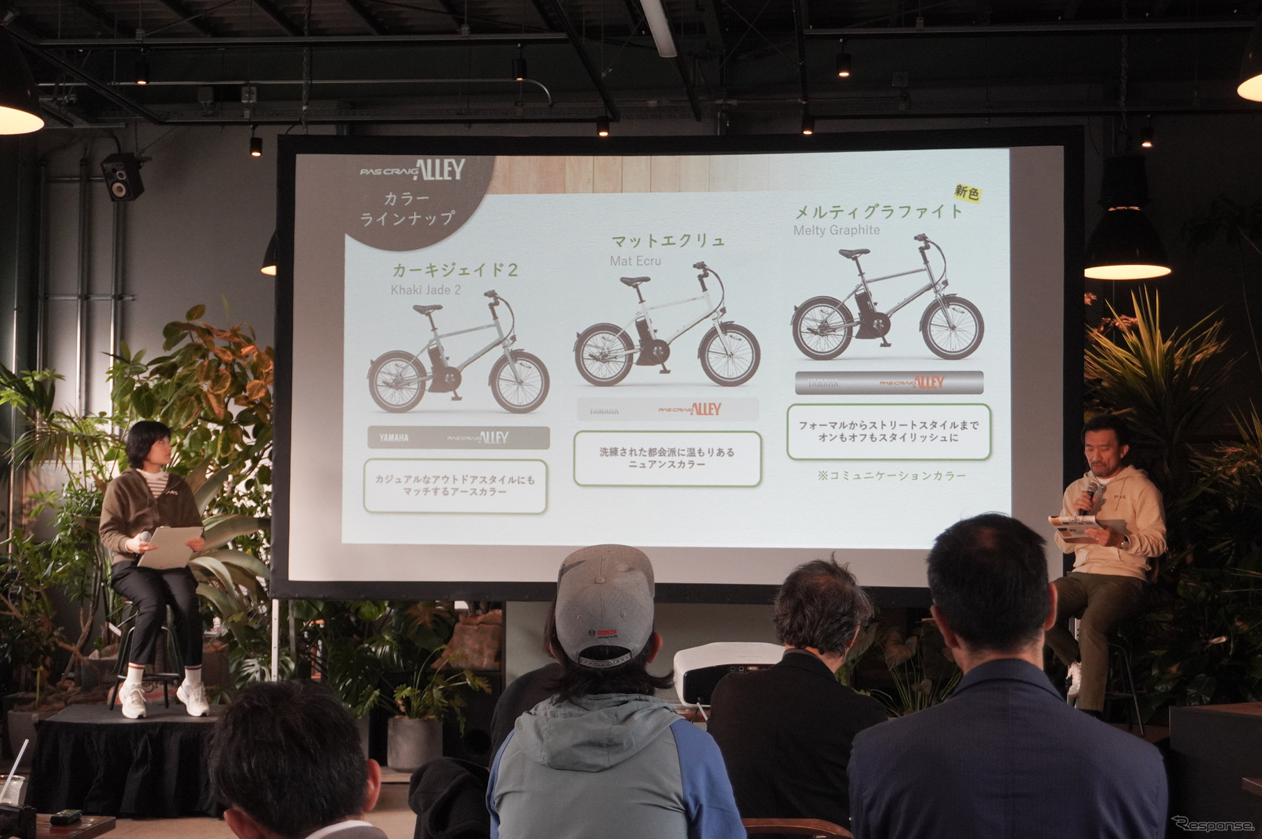 ヤマハ PAS CRAIG ALLEYのカラーリング