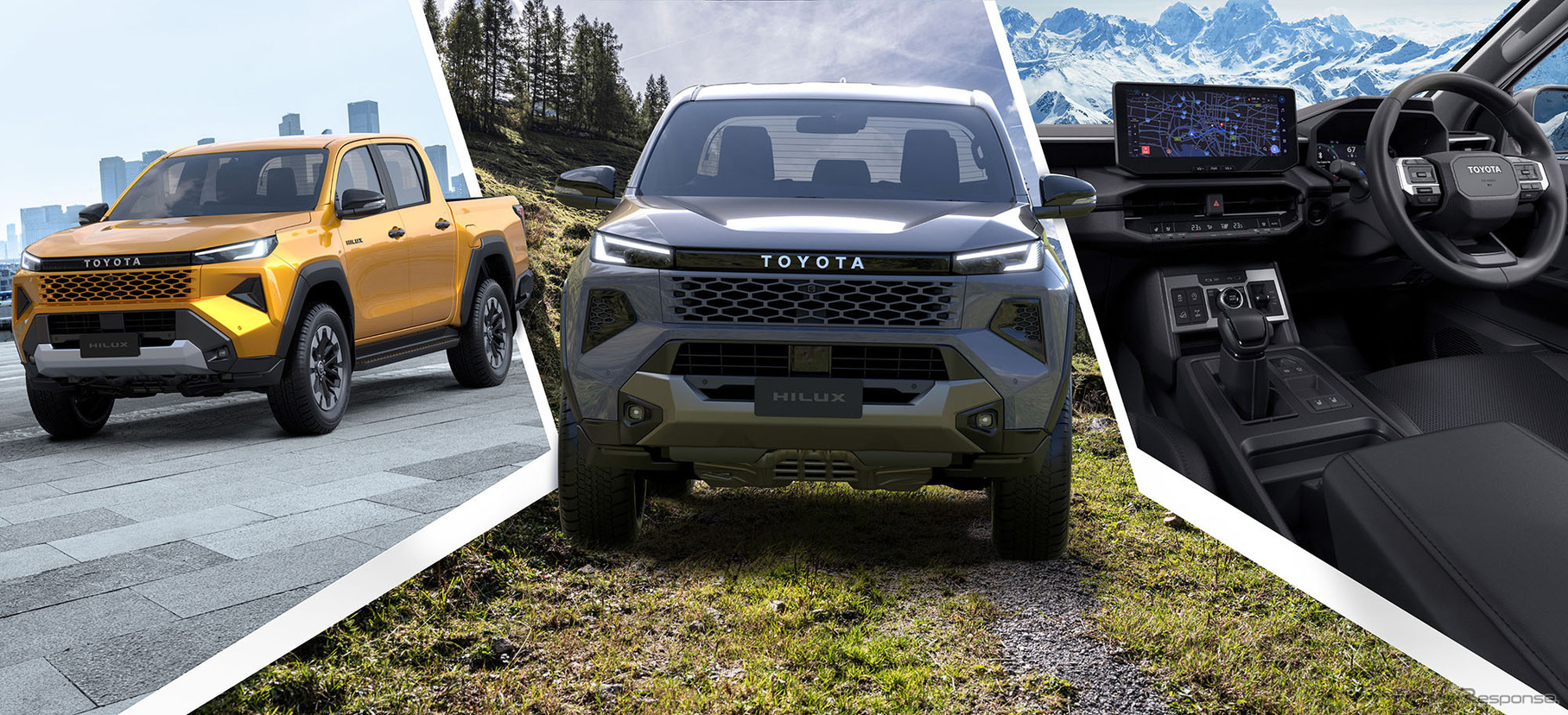 トヨタ・ハイラックス 新型 日本仕様のプロトタイプ