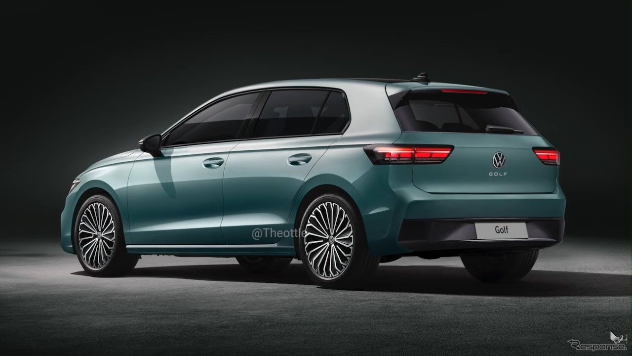 VW ゴルフ Mk. 9 予想CG