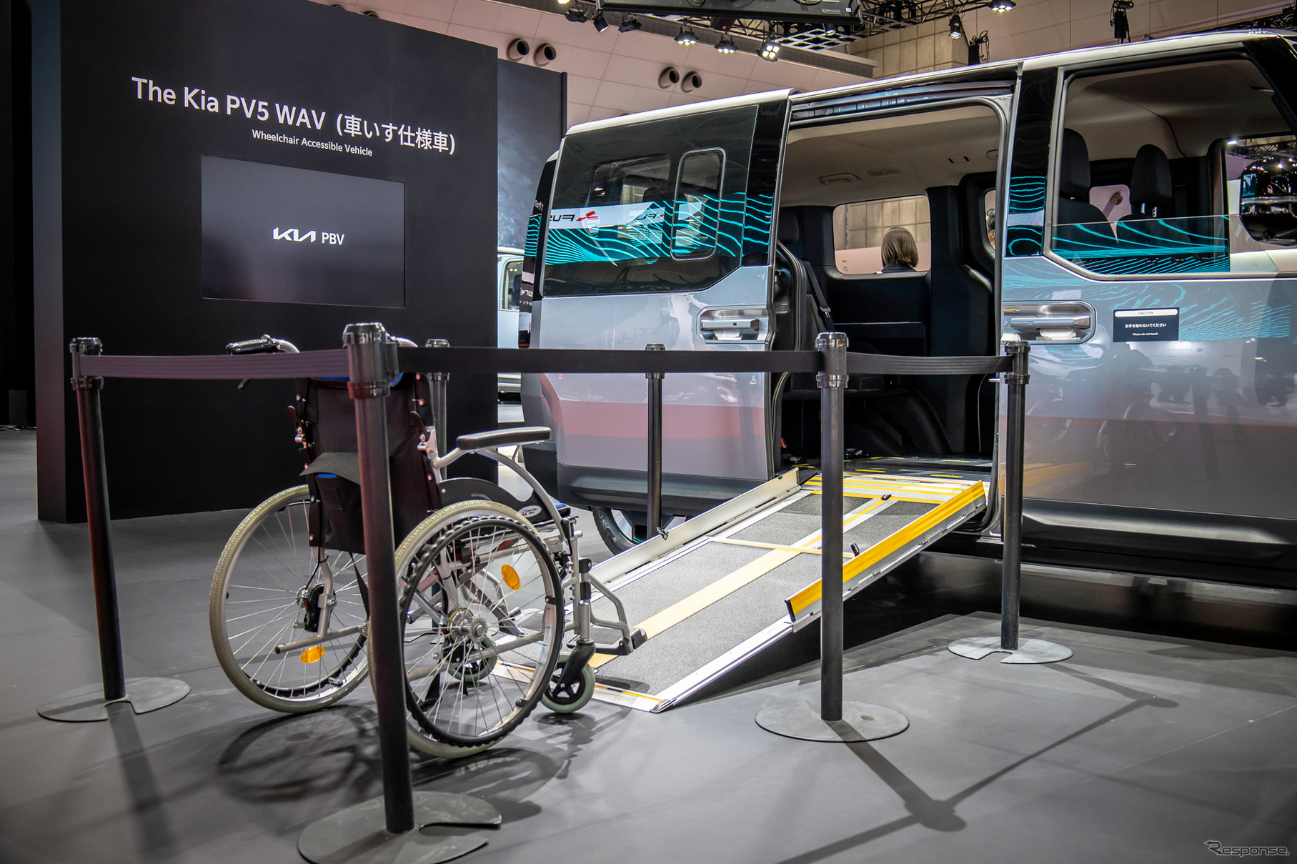 キア PV5カーゴの車いす仕様（ジャパンモビリティショー2025）