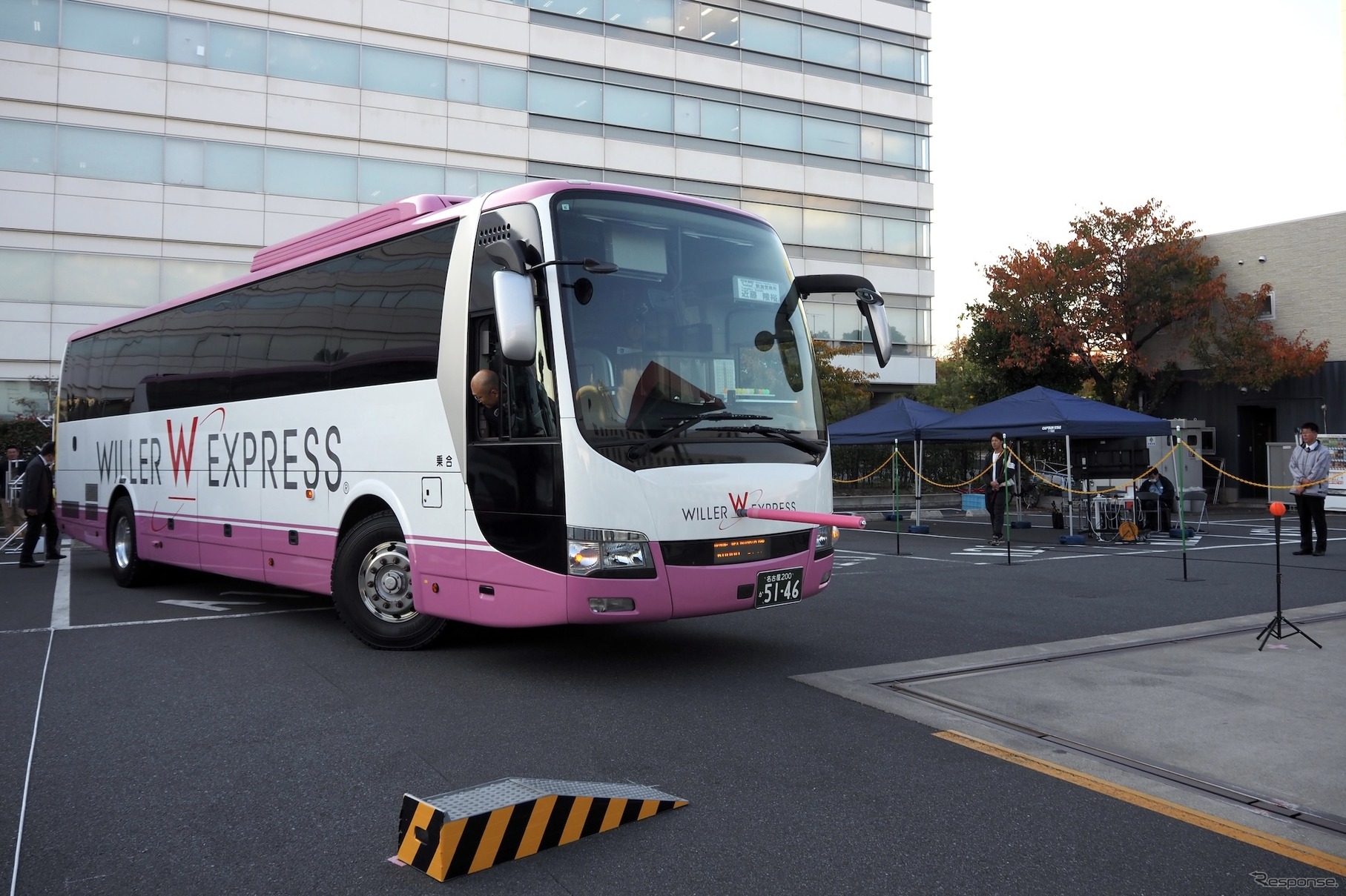 WILLER トップガンコンテスト2025 予選「運転」、ボール落とし